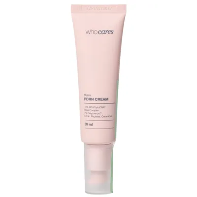 Крем для обличчя WhoCares Vegan PDRN Cream зволожувальний із веганськими полінуклеотидами, 50 мл