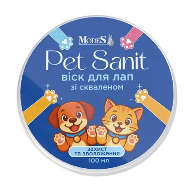 Віск для лап ПетСаніт ModeS PetSanit зі скваленом, 100 мл