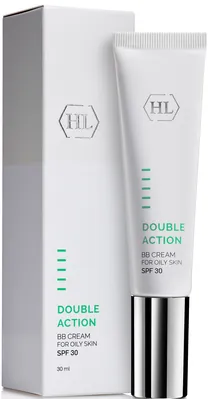 Крем для обличчя Holy Land Double Action BB Cream SPF30 для жирної шкіри, 30 мл