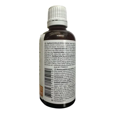 Мультивітаміни Beaphar Paganol Multi Vitamin для зміцнення оперення у папуг, 50 мл