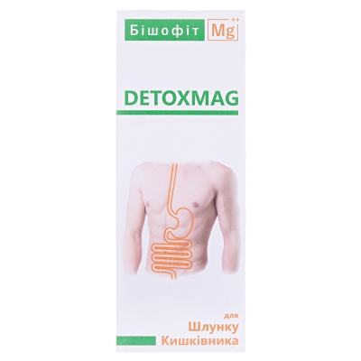 Бишофит питьевой DetoxMag раствор по 100 мл во флак.