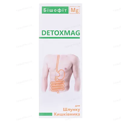 Бішофіт питний DetoxMag розчин по 100 мл у флак.