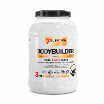 Гейнер 7Nutrition Bodybuilder Muscle Mass Gainer Cookies & Cream, 3 кг