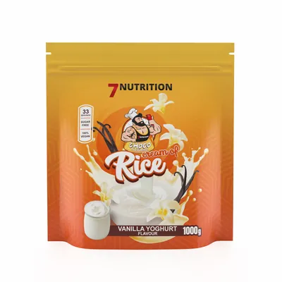 Рисова каша 7Nutrition Cream of Rice ванільний йогурт, 1 кг