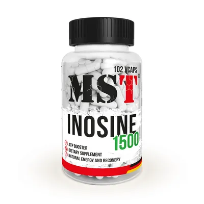 Інозин MST Nutrition Inosine 1500, 102 капсули