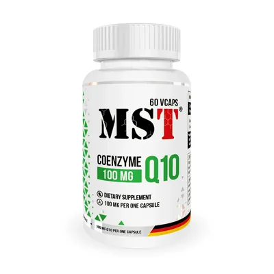 Коензим Q10 MST Nutrition Coenzyme Q10 100 мг, 60 капсул