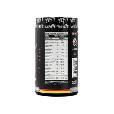 Комплекс аминокислот MST Nutrition BCAA&EAA Zero вишня, 40 порций, 520 г