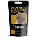 Лакомство для кошек Savory 31461 Гурман с курицей и сыром, 60 г