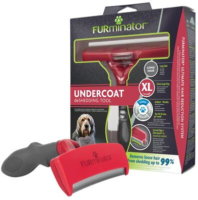 Фурминатор FURminator 691658 для собак с длинной шерстью, размер XL