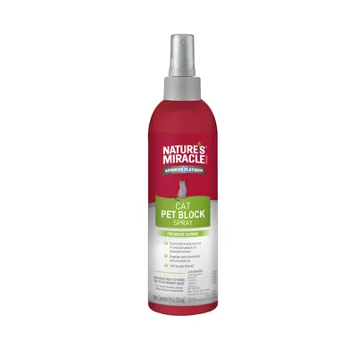 Спрей-відлякувач для котів 8in1 NM JFC Pet Block Cat Repellent Spray, 236 мл