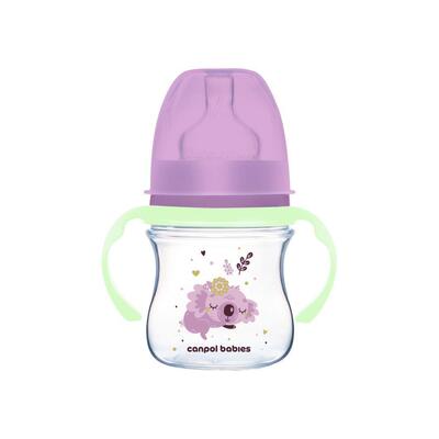 Пляшечка антиколікова Canpol Babies EasyStart Sleepy Koala 35/236_pin з широким отвором , 120 мл