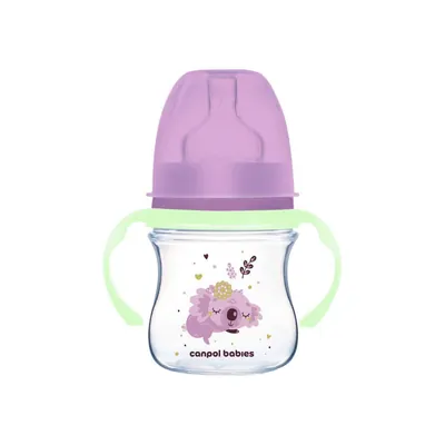 Пляшечка антиколікова Canpol Babies EasyStart Sleepy Koala 35/236_pin з широким отвором , 120 мл