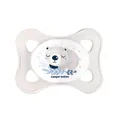 Пустушка силіконова Canpol Babies Mini симетрична сіра 23/910_grey, 0-2 місяців, 2 шт