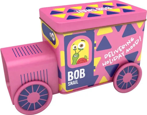 Набір Bob Snail Fruit Start Подарунковий бокс Фруктовий старт з іграшкою та стікером, 108 г