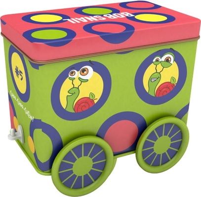 Набор Bob Snail Snack Track сладости с игрушкой и стикером, 107 г