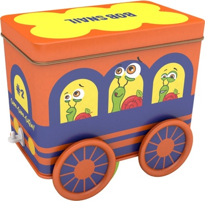 Набор Bob Snail Snack Track сладости с игрушкой и стикером, 107 г