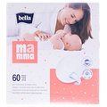Вкладыши лактационные Bella Mamma с липкой полоской, 60 штук