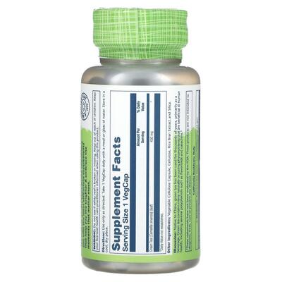 Зеленый чай Solaray Green Tea 450 мг, 100 вегетарианских капсул