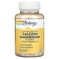 Кальций, магний Solaray Calcium Magnesium, 90 капсул