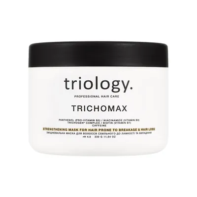 Маска для волосся Triology Trichomax зміцнювальна проти випадіння та ламкості, 330 г