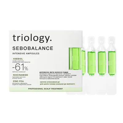 Сироватка Triology Sebobalance для шкіри голови схильної до жирності, 20 х 5 мл