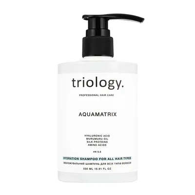 Шампунь для волосся Triology Aquamatrix зволожуючий, 500 мл