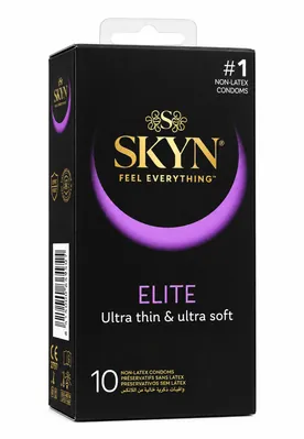 Презервативи Skyn Elite безлатексні ультратонкі, 10 штук