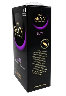 Презервативи Skyn Elite безлатексні ультратонкі, 10 штук