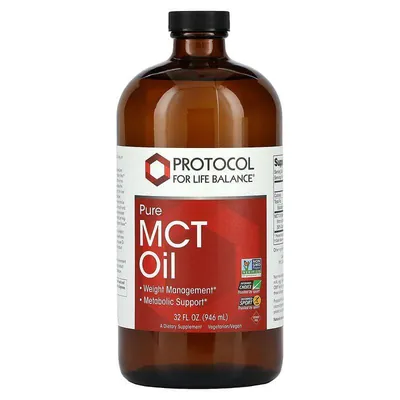 Олія MCT Protocol for Life Balance Pure MCT Oil чиста, 946 мл