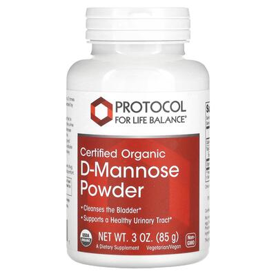 D-манноза Protocol for Life Balance D-Mannose, 85 г