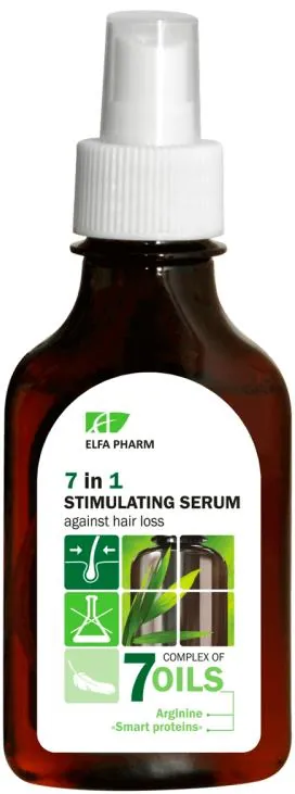 Сироватка Elfa Pharm 7 олій 7-в-1 стимулююча проти випадіння волосся, 100 мл