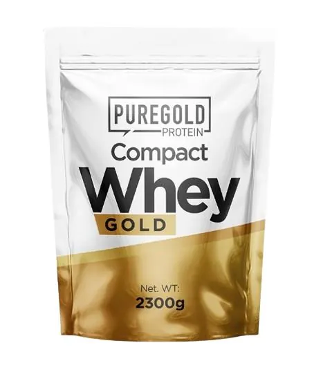Протеїн сироватковий концентрат Pure Gold Protein Compact Whey Gold персиковий йогурт, 2300 г