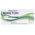 Мифетон таблетки по 200 мг №3