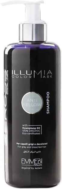 Шампунь для волосся Emmebi Italia Illumia Антижовтий, 300  мл