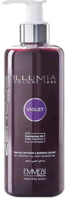 Маска для волосся Emmebi Italia Illumia Color Mask Violet сяюча тонуюча Фіолет, 300 мл