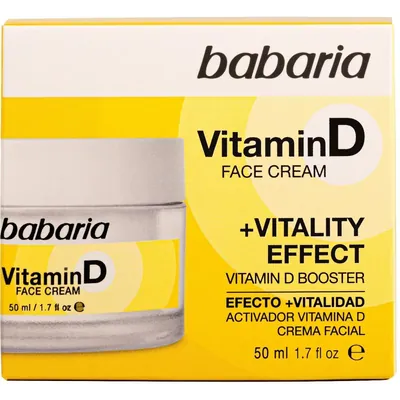 Крем для обличчя Babaria Vitamin D, 50 мл