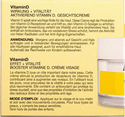 Крем для обличчя Babaria Vitamin D, 50 мл