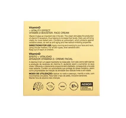 Крем для обличчя Babaria Vitamin D, 50 мл