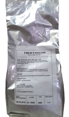 Кормовая добавка Пектосил для животных, 1 кг