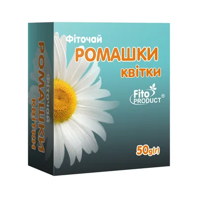 Фіточай Фітопродукт Ромашки квітки по 50 г