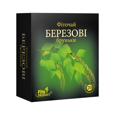 Фиточай Фитопродукт Березовые почки по 1,5 г №20 в фил.-пак.