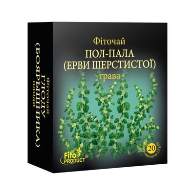 Фиточай Фитопродукт Пол-Пала (Эрвы шерстистой) по 1,5 г №20 в фил.-пак.
