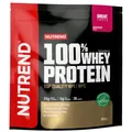 Протеїн сироватковий змішаний Nutrend 100% Whey Protein малина, 800 г