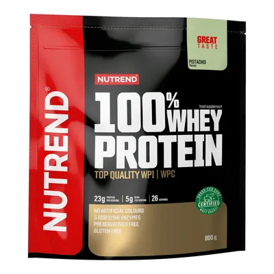 Протеїн сироватковий змішаний Nutrend 100% Whey Protein фісташка, 800 г