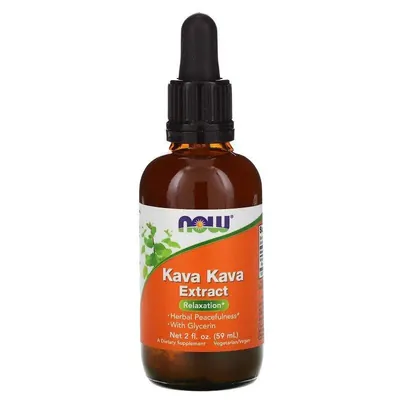 Кава Кава екстракт NOW Kava Kava Extract, 59 мл