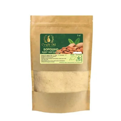 Борошно мигдалю Craft Oil, 1 кг