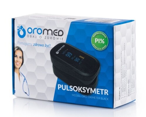 Пульсоксиметр Oromed ORO-Oximeter Black