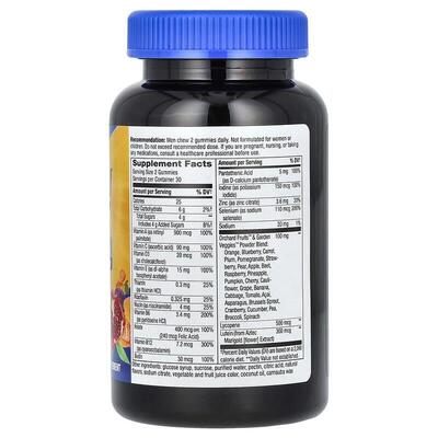 Мультивітаміни для чоловіків 50+ Nature's Way Alive! Men's Gummy 50+, 60 жувальних таблеток