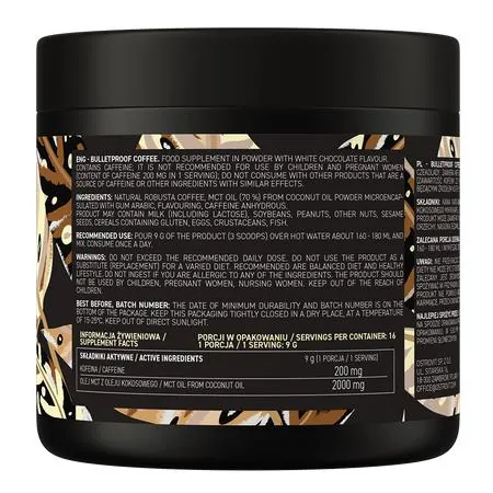 Кава OstroVit Bulletproof Coffee білий шоколад, 150 г