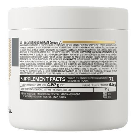 Креатин моногідрат OstroVit Creatine Monohydrate Creapure без смаку, 250 г